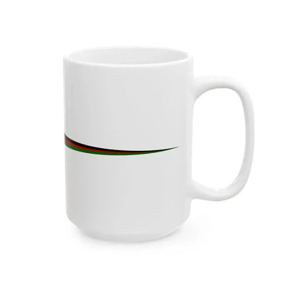Commissioning pennant of Kenya (Kenya) White Coffee Mug - Go Mug Yourself