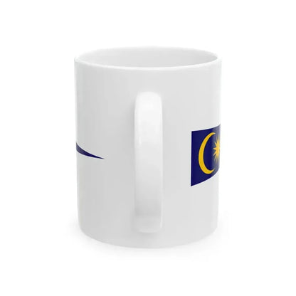 Commissioning Pennant of Malaysia (Malaysia) White Coffee Mug - Go Mug Yourself