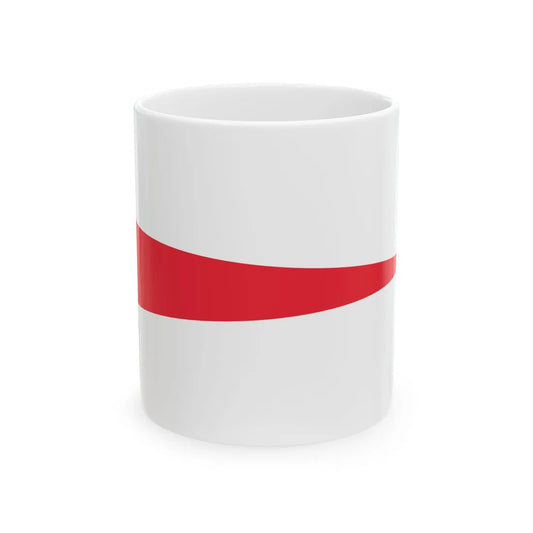 Commissioning Pennant of Singapore (Singapore) White Coffee Mug 11oz - Go Mug Yourself