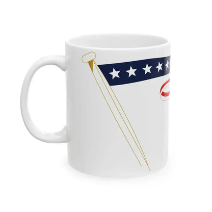 Commissioning Pennant (United States) White Coffee Mug - Go Mug Yourself