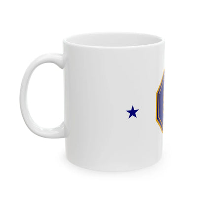 Commodore ensign of Indian Navy (India) White Coffee Mug - Go Mug Yourself