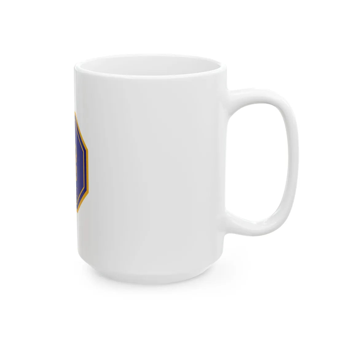 Commodore ensign of Indian Navy (India) White Coffee Mug - Go Mug Yourself
