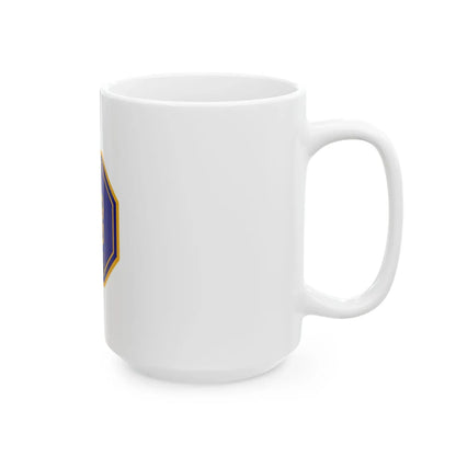 Commodore ensign of Indian Navy (India) White Coffee Mug - Go Mug Yourself