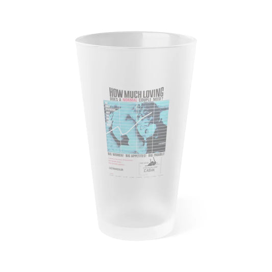 COMMON LAW CABIN 1967 Movie Poster - Frosted Pint Glass 16oz-16oz-Frosted-Go Mug Yourself