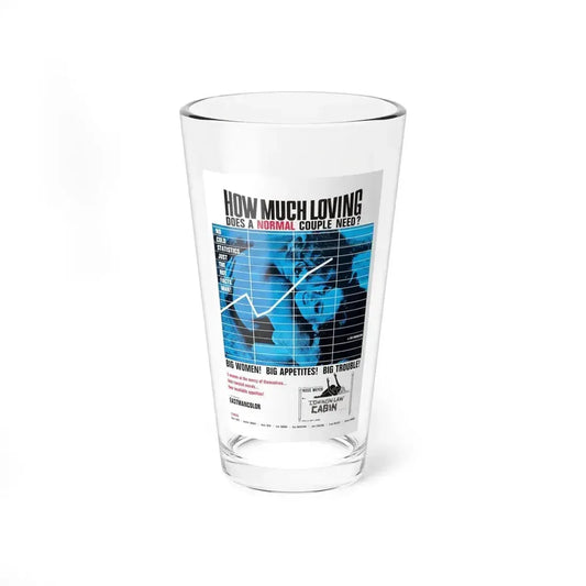 COMMON LAW CABIN 1967 Movie Poster - Pint Glass 16oz 16oz - Go Mug Yourself