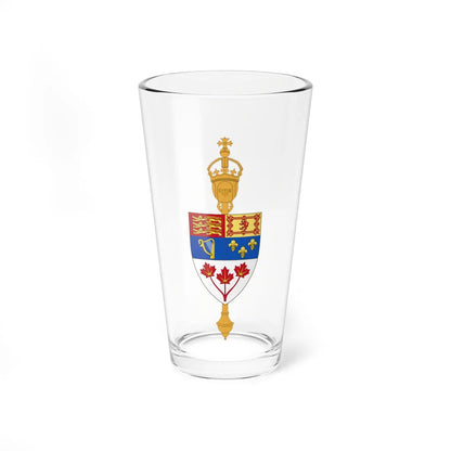 Commons Canada rendition (Canada) (Coat of Arms) Pint Glass 16oz 16oz - Go Mug Yourself