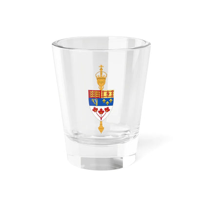 Commons Canada rendition (Canada) (Coat of Arms) Shot Glass 1.5oz 1.5oz - Go Mug Yourself