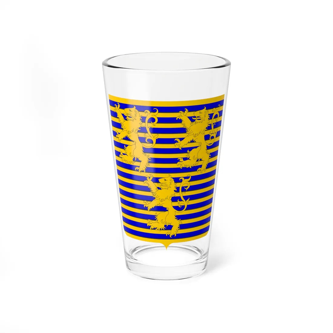 CommunesBelgique-Braine-l-Alleud (Belgium) (Coat of Arms) Pint Glass 16oz 16oz - Go Mug Yourself