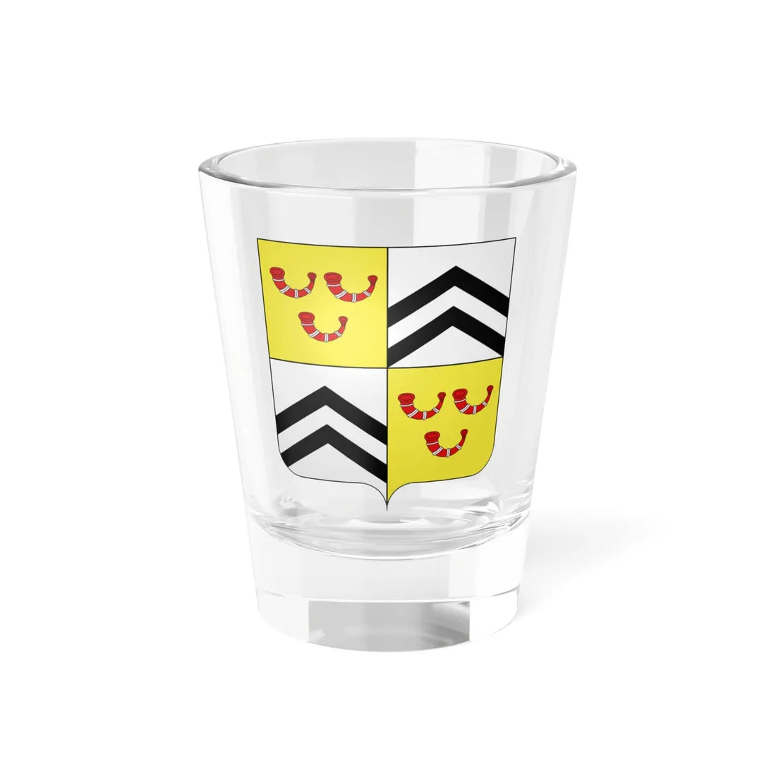 CommunesBelgique-Braine-le-Chateau (Belgium) (Coat of Arms) Shot Glass 1.5oz 1.5oz - Go Mug Yourself