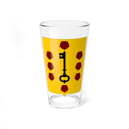 CommunesBelgique-Comines (Belgium) (Coat of Arms) Pint Glass 16oz 16oz - Go Mug Yourself