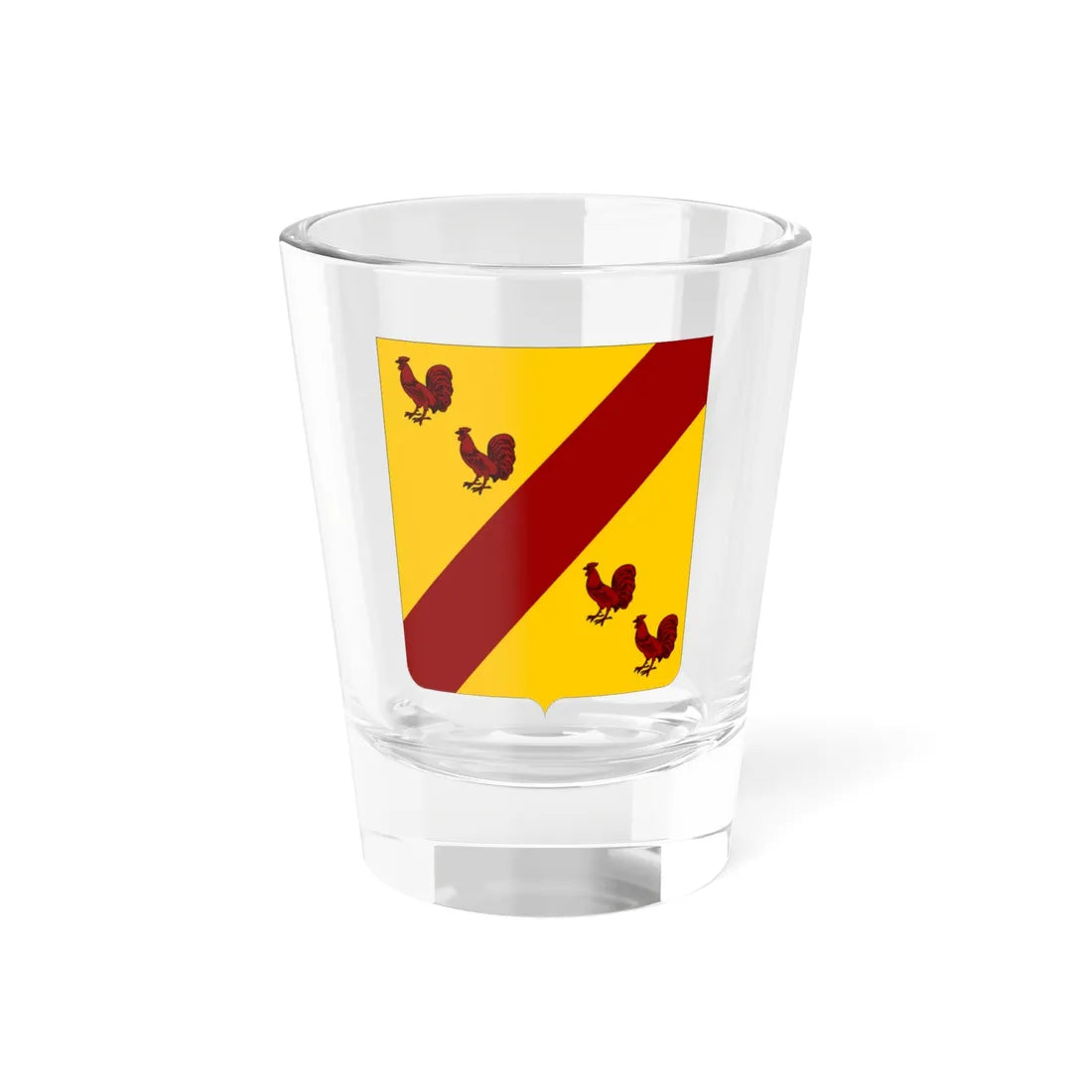 CommunesBelgique-Engis (Belgium) (Coat of Arms) Shot Glass 1.5oz 1.5oz - Go Mug Yourself