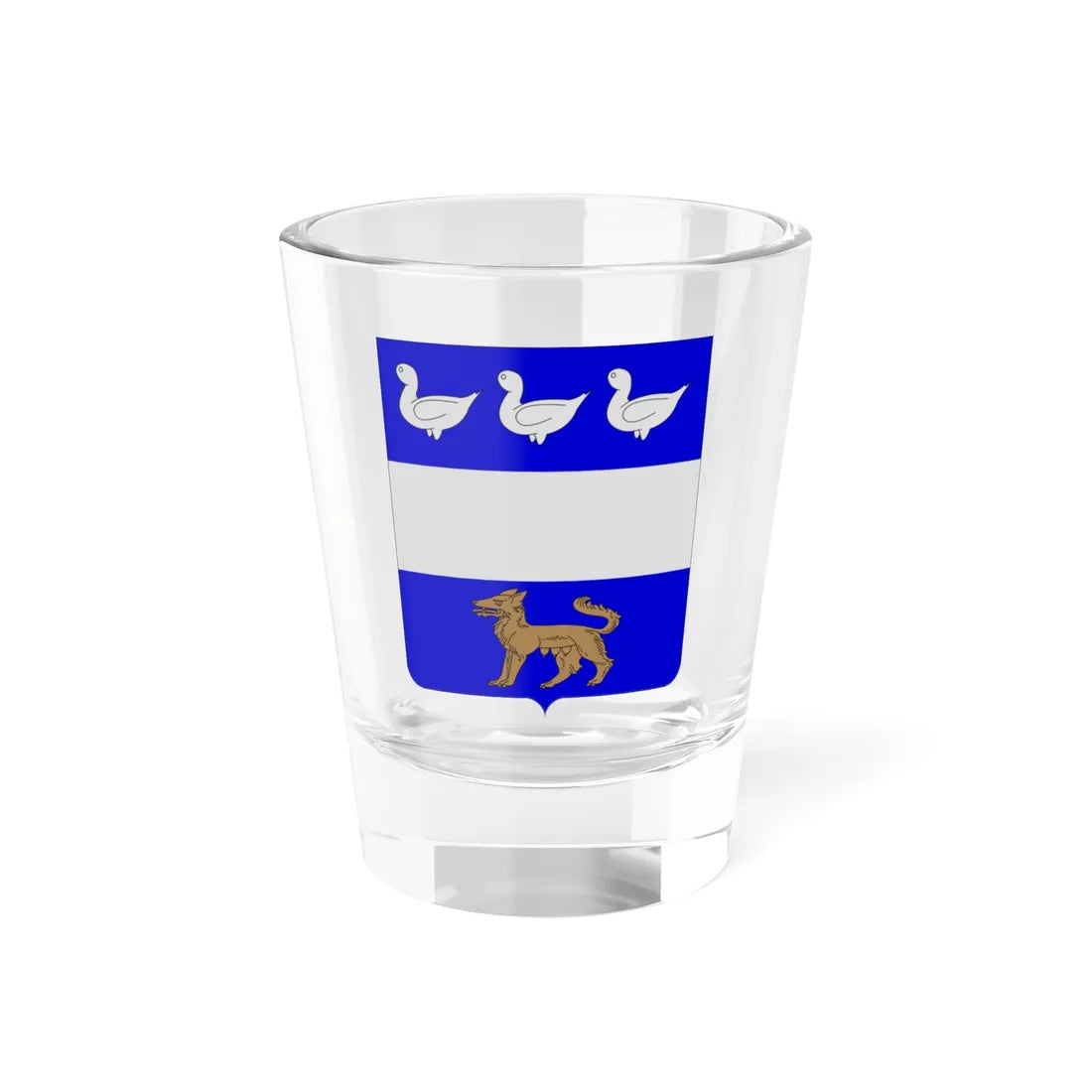 CommunesBelgique-La-Louviere (Belgium) (Coat of Arms) Shot Glass 1.5oz 1.5oz - Go Mug Yourself