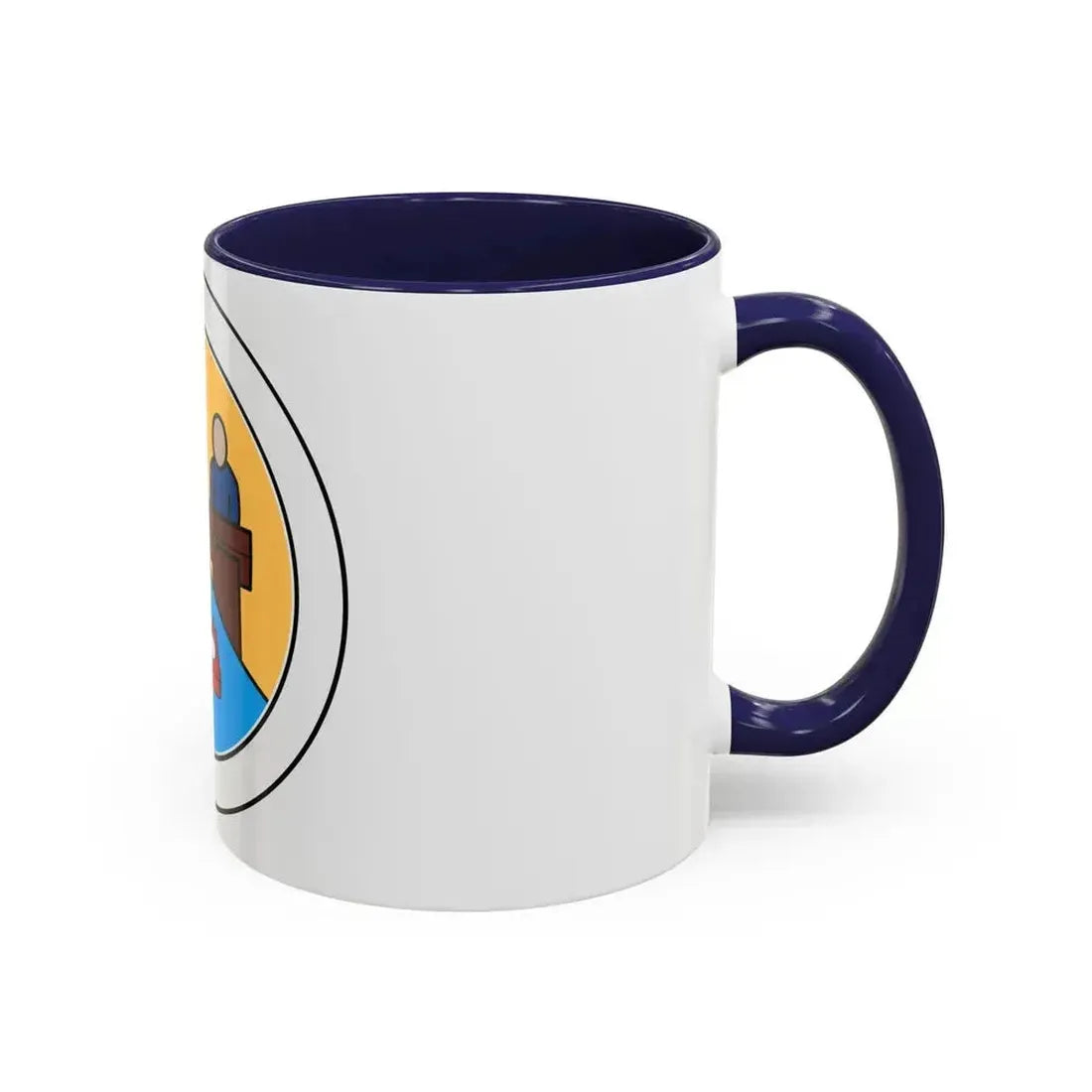 Communications (Boy Scout Merit Badge) Accent Coffee Mug - Go Mug Yourself