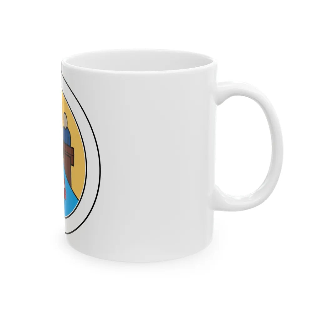 Communications (Boy Scout Merit Badge) White Coffee Mug-Go Mug Yourself