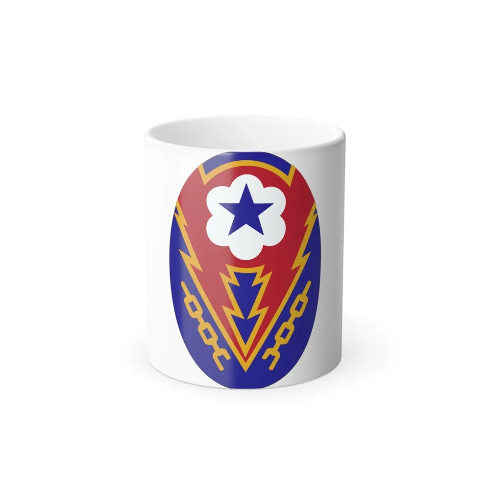 Communications Zone Personnel Europe (U.S. Army) Color Changing Mug-11oz-Go Mug Yourself