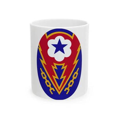 Communications Zone Personnel Europe (U.S. Army) White Coffee Mug-11oz-Go Mug Yourself