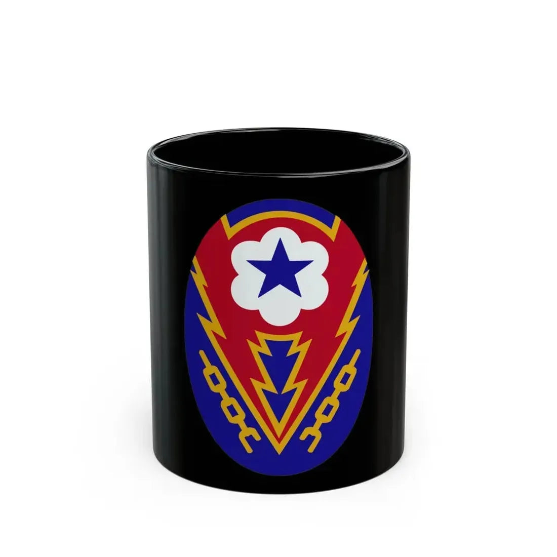 Communications Zone Personnel Europe (U.S. Army) Black Coffee Mug 11oz - Go Mug Yourself