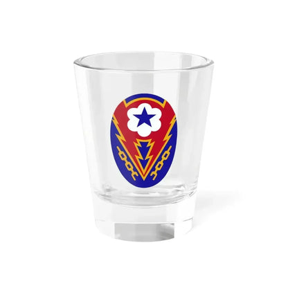 Communications Zone Personnel Europe (U.S. Army) Shot Glass 1.5oz 1.5oz - Go Mug Yourself