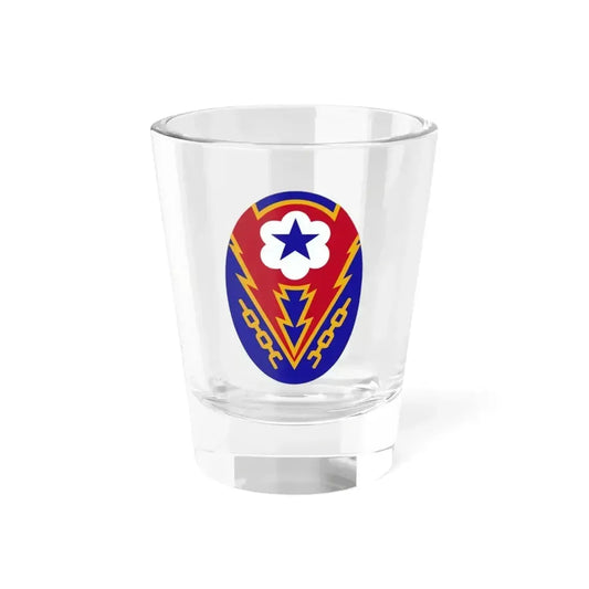 Communications Zone Personnel Europe (U.S. Army) Shot Glass 1.5oz 1.5oz - Go Mug Yourself
