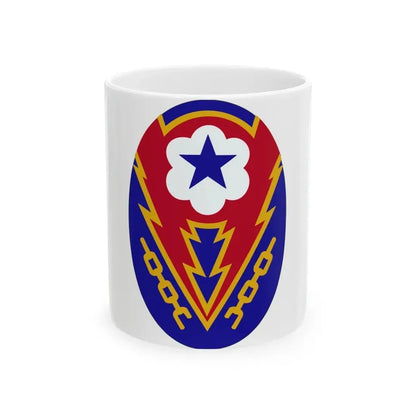 Communications Zone Personnel Europe (U.S. Army) White Coffee Mug 11oz - Go Mug Yourself