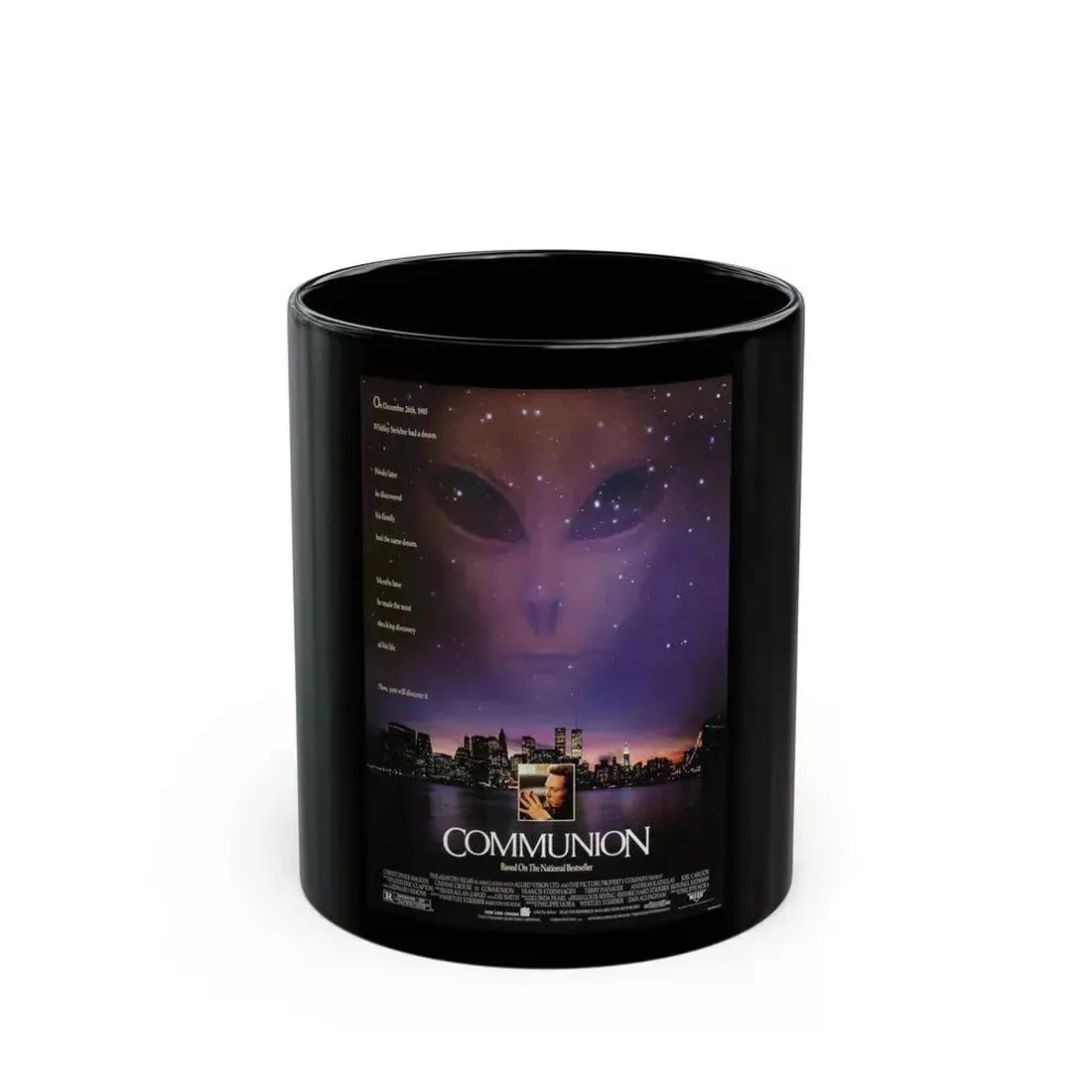 COMMUNION 1989 Movie Poster - Black Coffee Mug 11oz - Go Mug Yourself