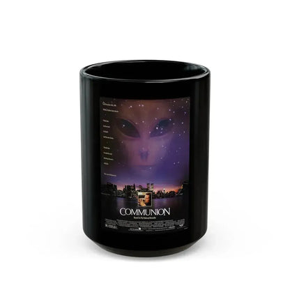 COMMUNION 1989 Movie Poster - Black Coffee Mug 15oz - Go Mug Yourself