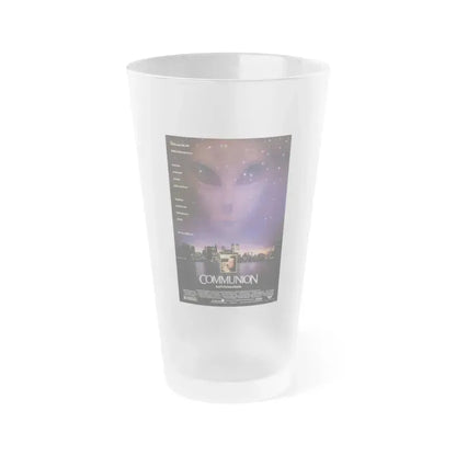 COMMUNION 1989 Movie Poster - Frosted Pint Glass 16oz 16oz Frosted - Go Mug Yourself