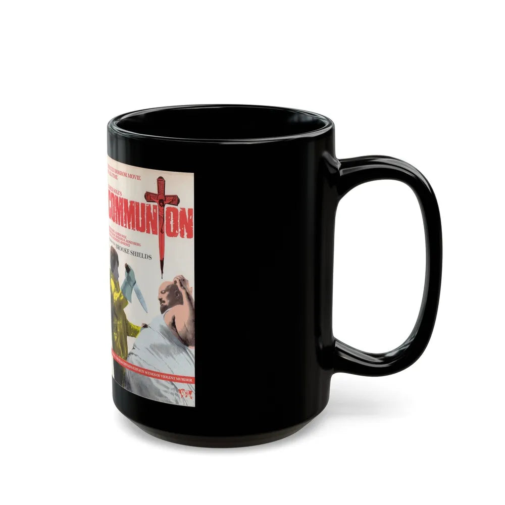 COMMUNION ALFRED SOLE (VHS COVER) - Black Coffee Mug-Go Mug Yourself