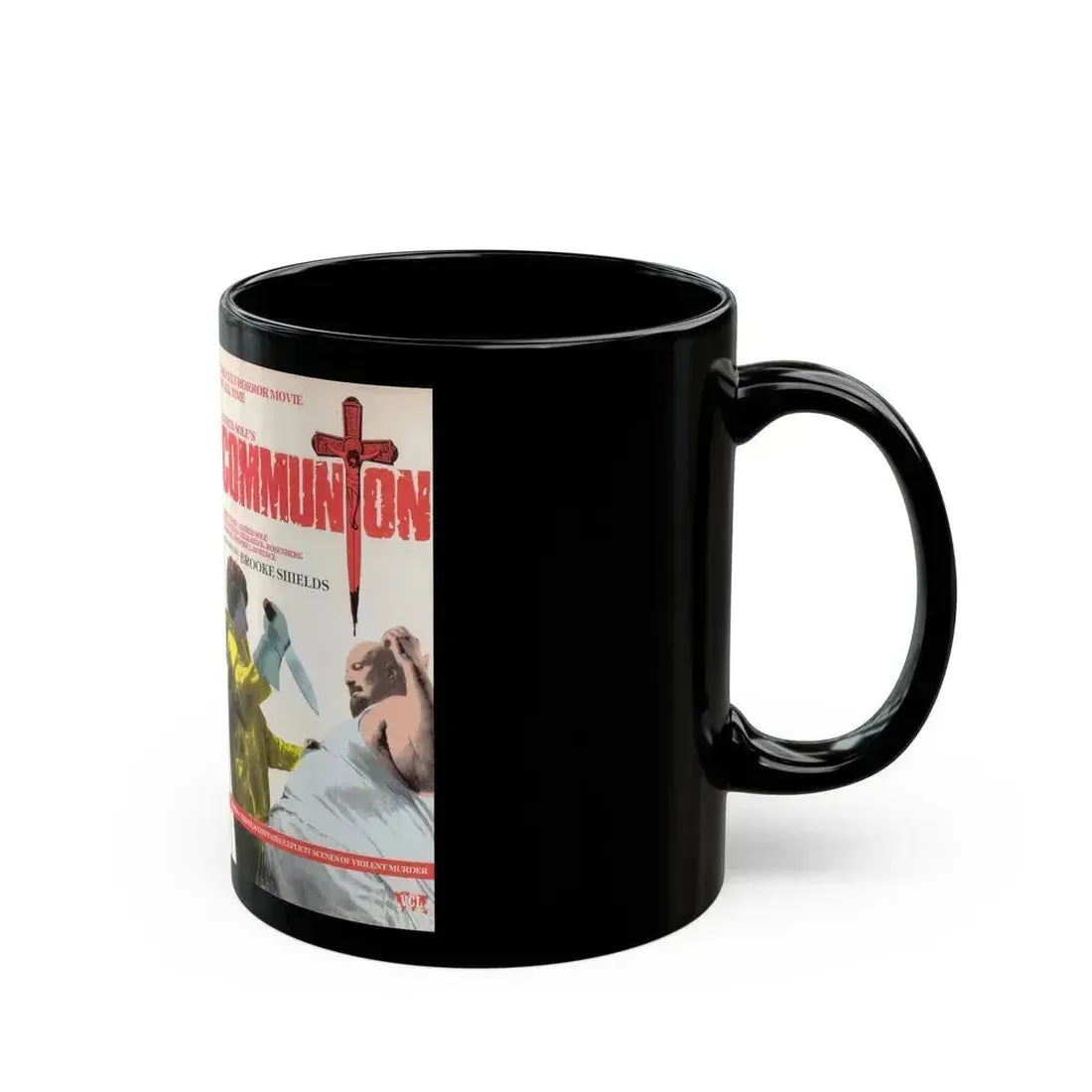 COMMUNION ALFRED SOLE (VHS COVER) - Black Coffee Mug - Go Mug Yourself