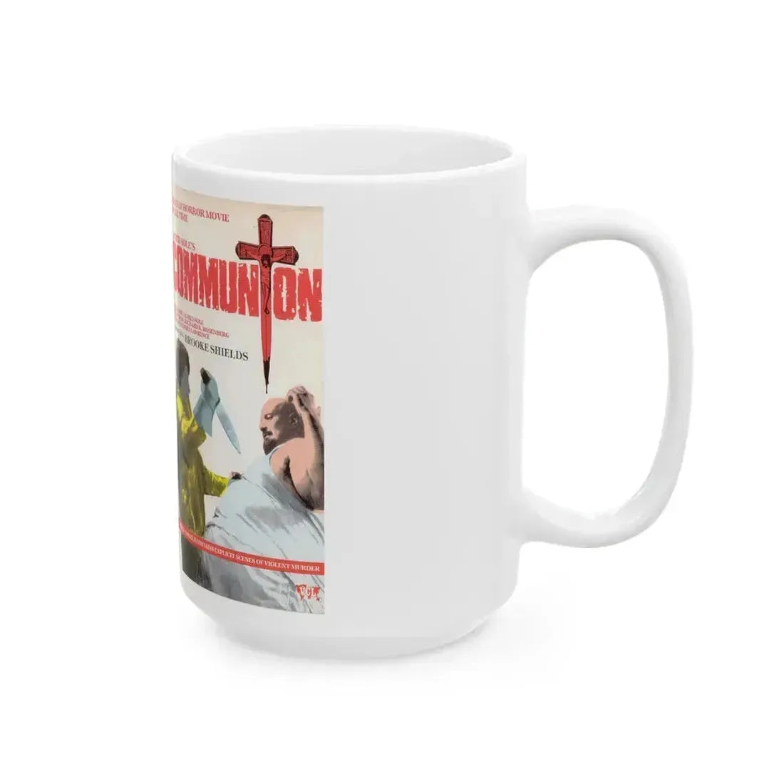 COMMUNION ALFRED SOLE (VHS COVER) - White Coffee Mug - Go Mug Yourself