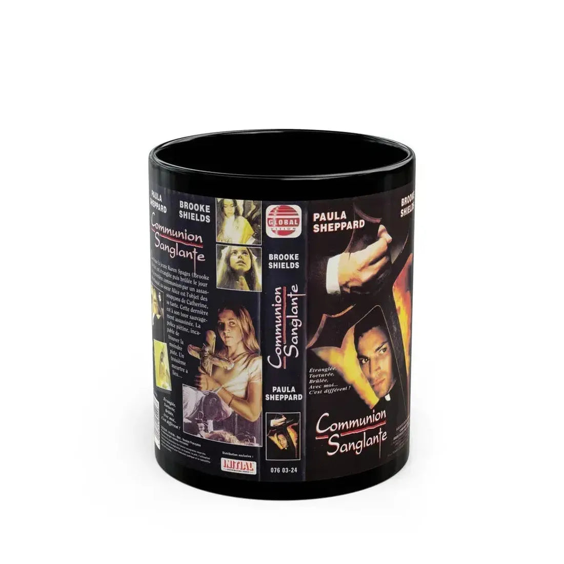COMMUNION SANGLANTE (VHS COVER) - Black Coffee Mug 11oz - Go Mug Yourself