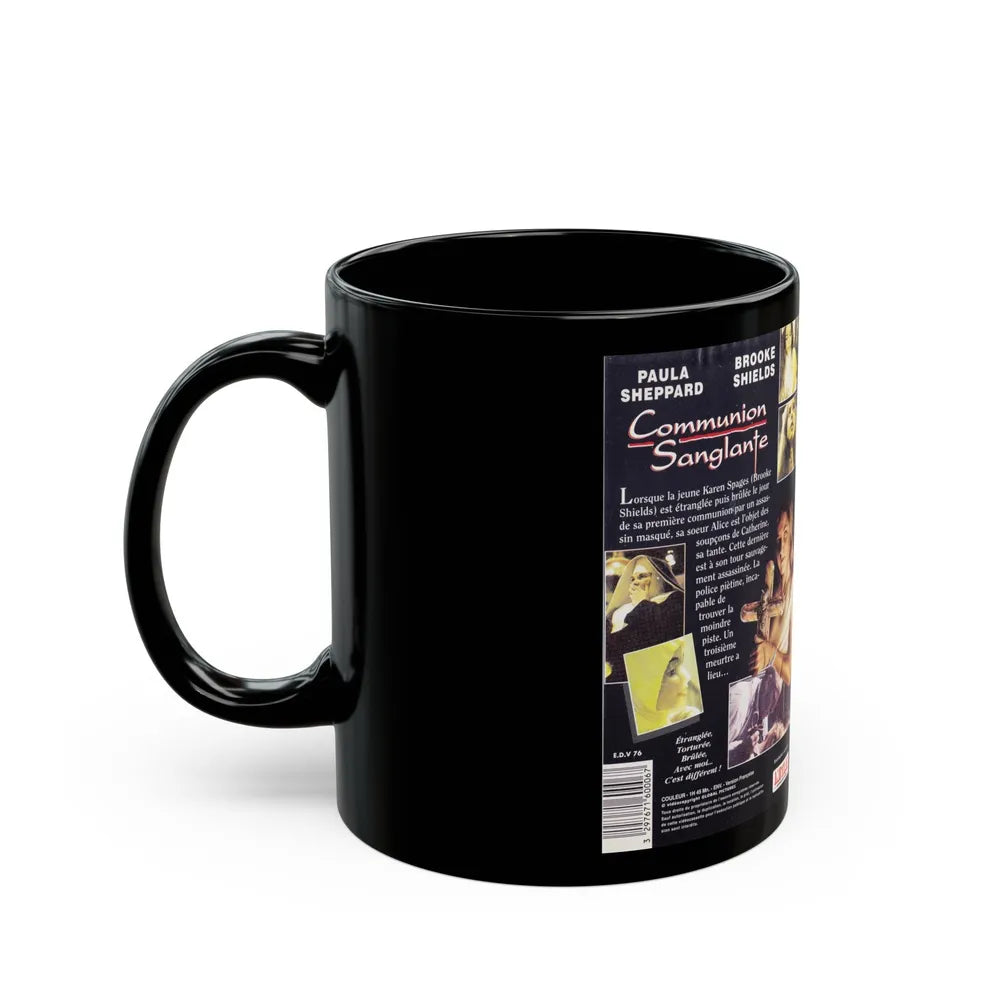 COMMUNION SANGLANTE (VHS COVER) - Black Coffee Mug-Go Mug Yourself