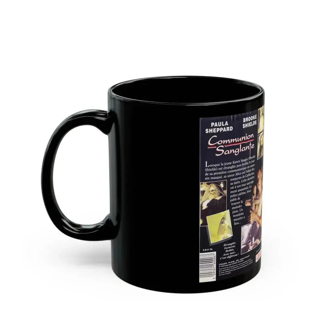 COMMUNION SANGLANTE (VHS COVER) - Black Coffee Mug - Go Mug Yourself