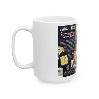 COMMUNION SANGLANTE (VHS COVER) - White Coffee Mug - Go Mug Yourself