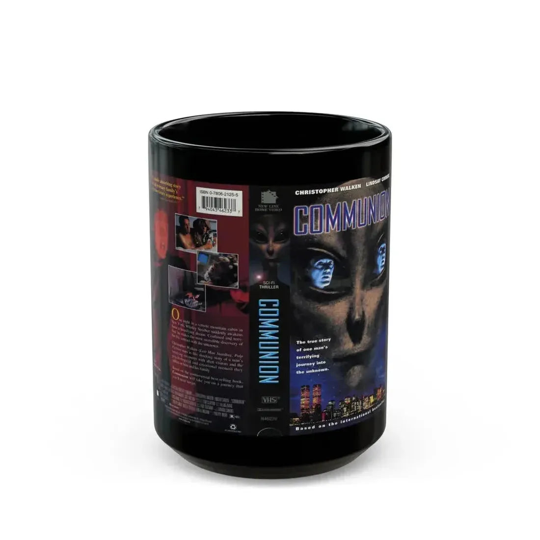 COMMUNION (VHS COVER) - Black Coffee Mug 15oz - Go Mug Yourself