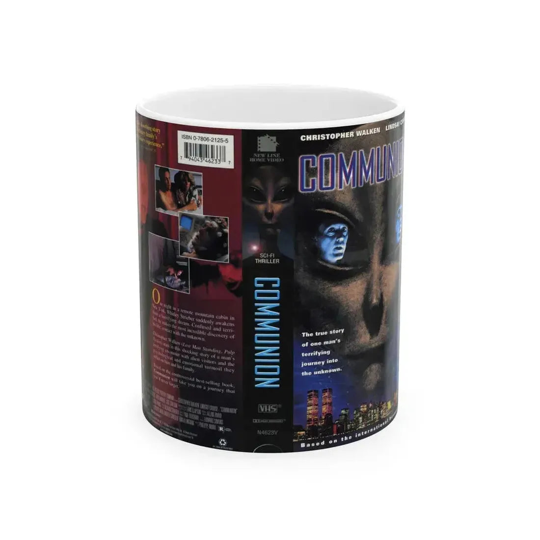 COMMUNION (VHS COVER) - White Coffee Mug 11oz - Go Mug Yourself