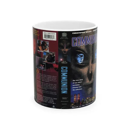 COMMUNION (VHS COVER) - White Coffee Mug 11oz - Go Mug Yourself