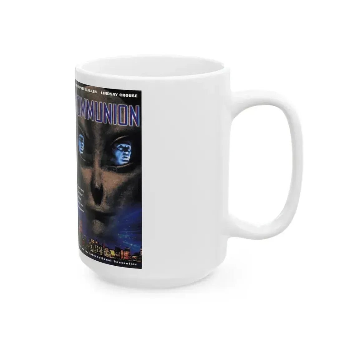 COMMUNION (VHS COVER) - White Coffee Mug - Go Mug Yourself