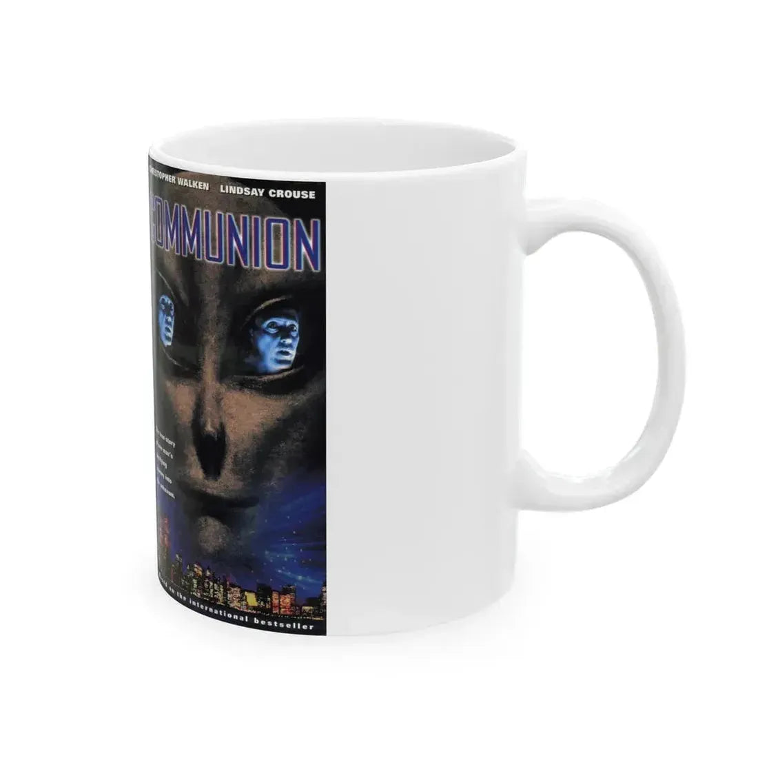 COMMUNION (VHS COVER) - White Coffee Mug - Go Mug Yourself