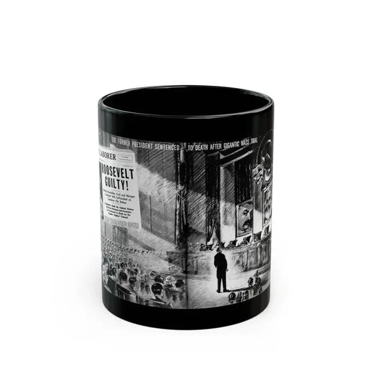 Communist America (A Fantasy), Click magazine, March 1940 - Black Coffee Mug 11oz - Go Mug Yourself
