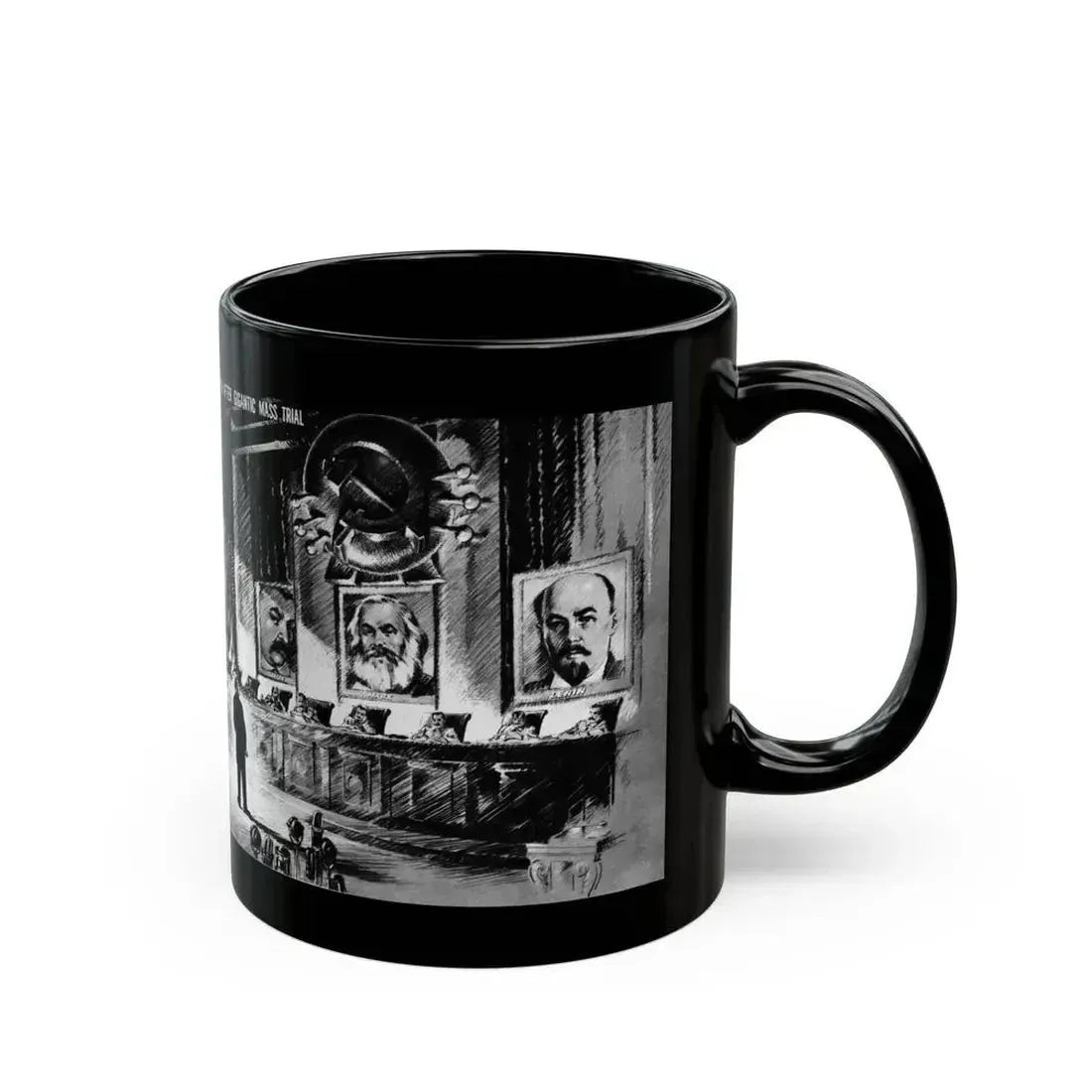 Communist America (A Fantasy), Click magazine, March 1940 - Black Coffee Mug - Go Mug Yourself