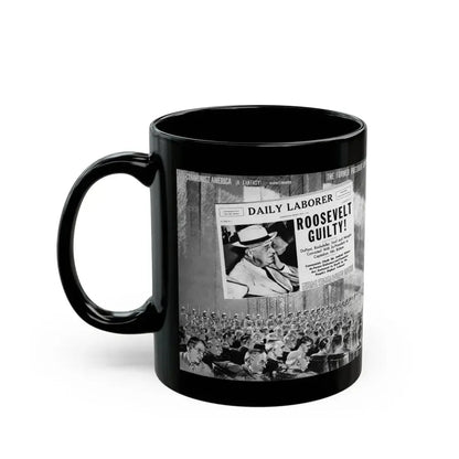 Communist America (A Fantasy), Click magazine, March 1940 - Black Coffee Mug - Go Mug Yourself