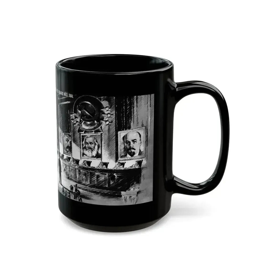 Communist America (A Fantasy), Click magazine, March 1940 - Black Coffee Mug - Go Mug Yourself