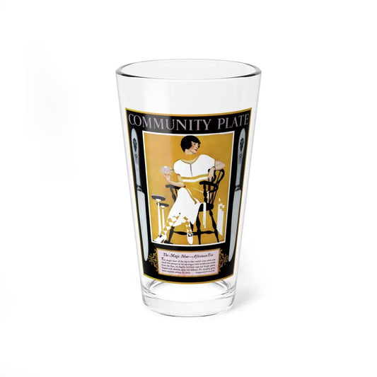 Community Plate, Woman's Home Companion, November 1924 - Pint Glass 16oz-16oz-Go Mug Yourself