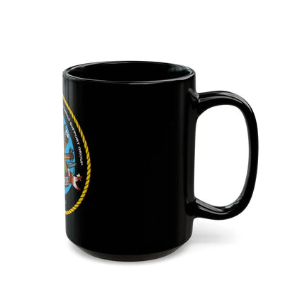 COMNAVELSG Cargo Handlers Commander Navy Expeditionary Logistics Support Group (U.S. Navy) Black Coffee Mug-Go Mug Yourself