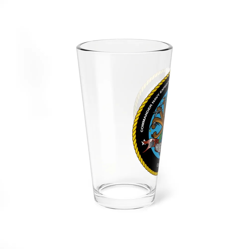 COMNAVELSG Cargo Handlers Commander Navy Expeditionary Logistics Support Group (U.S. Navy) Pint Glass 16oz-Go Mug Yourself