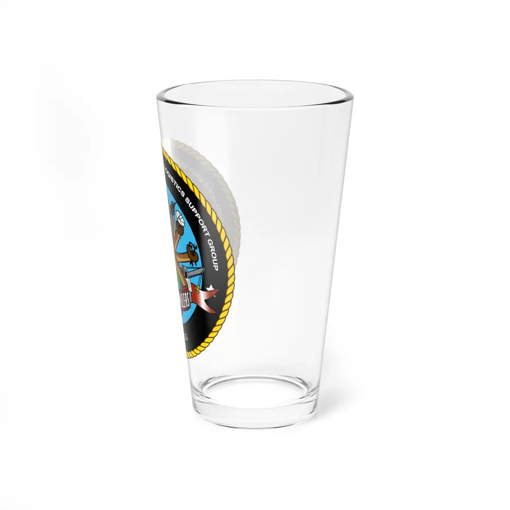 COMNAVELSG Cargo Handlers Commander Navy Expeditionary Logistics Support Group (U.S. Navy) Pint Glass 16oz-Go Mug Yourself