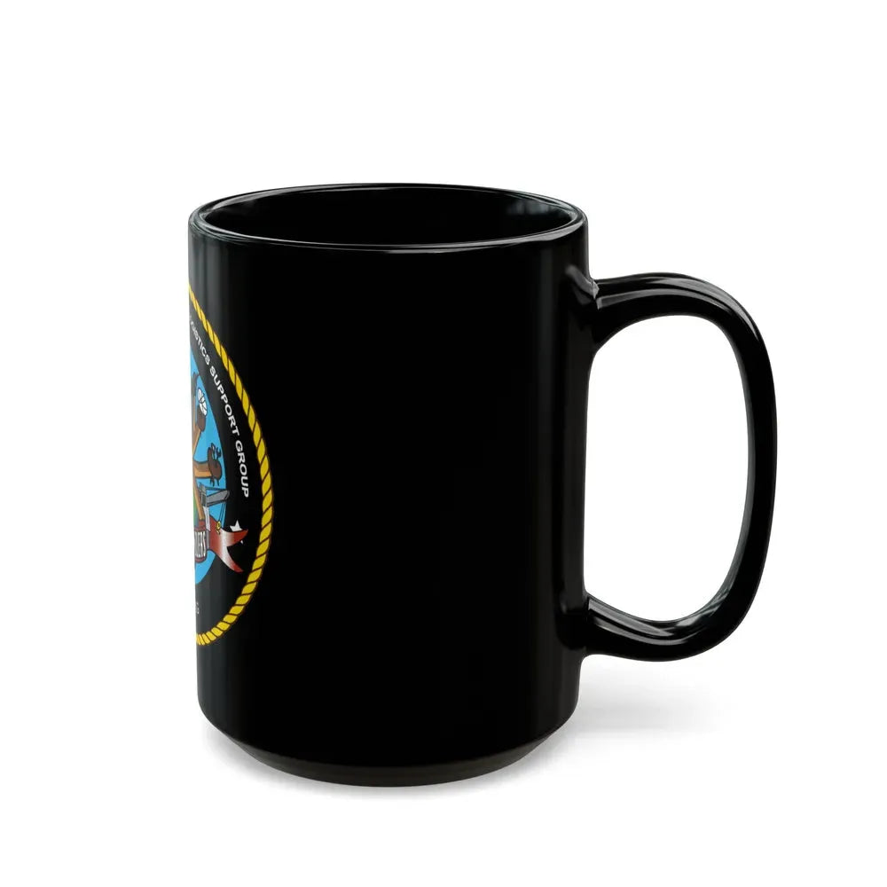 COMNAVELSG Cargo Handlers Commander Navy Expeditionary Logistics Support Group (U.S. Navy) Black Coffee Mug - Go Mug Yourself