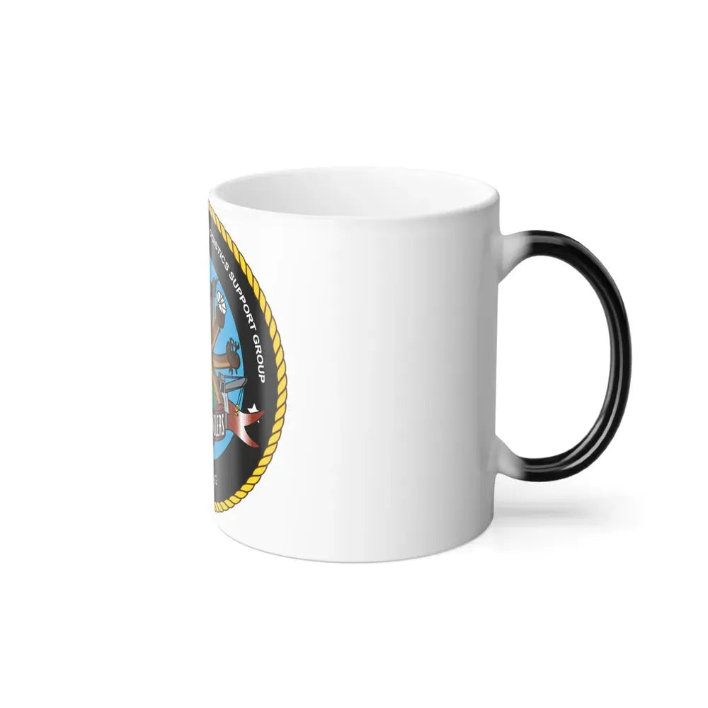COMNAVELSG Cargo Handlers Commander Navy Expeditionary Logistics Support Group (U.S. Navy) Color Changing Mug 11oz - Go Mug Yourself
