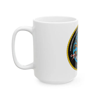 COMNAVELSG Cargo Handlers Commander Navy Expeditionary Logistics Support Group (U.S. Navy) White Coffee Mug - Go Mug Yourself